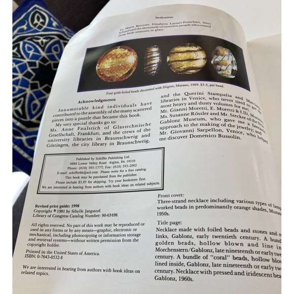 Glass in‎ Jewelry - Paperback By Jargstorf, Sibylle - Schiffer Book ACCEPTABLE - Picture 5 of 9